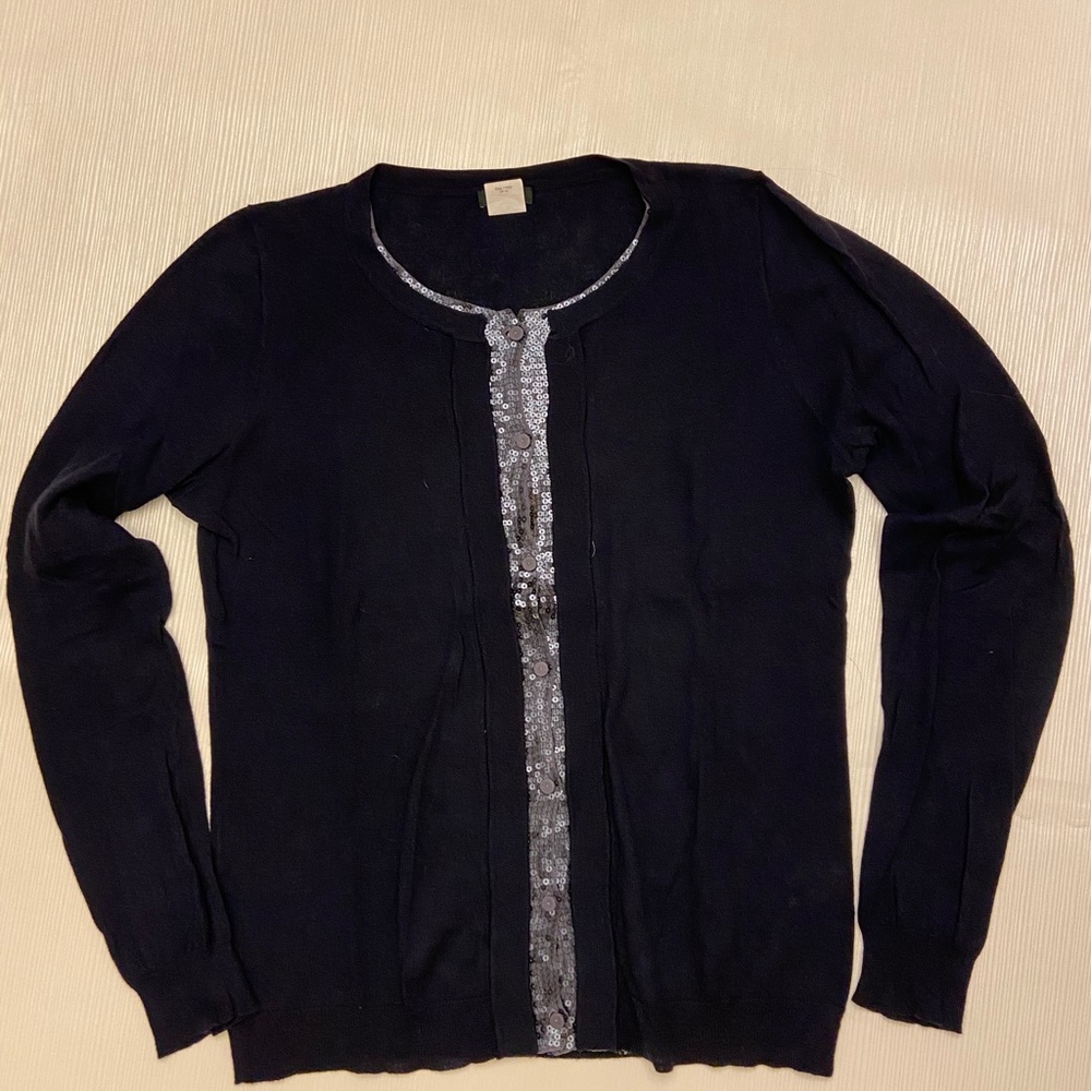 J crew sequin cardigan